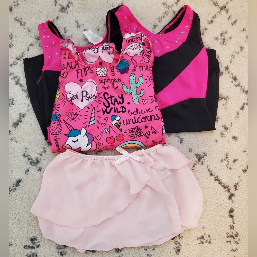 Freestyle by Danskin One Piece Dance Leotards Size:4/5